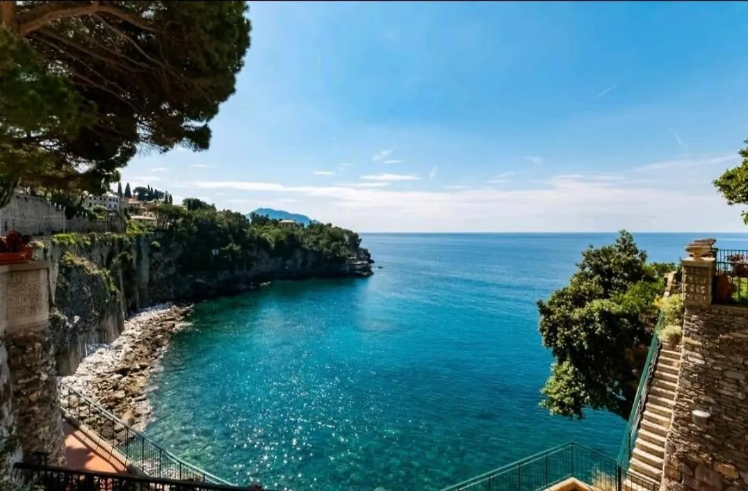 Pieve Ligure A Picco Sul Mare Con Piscina Villa Regina Pieve Ligure