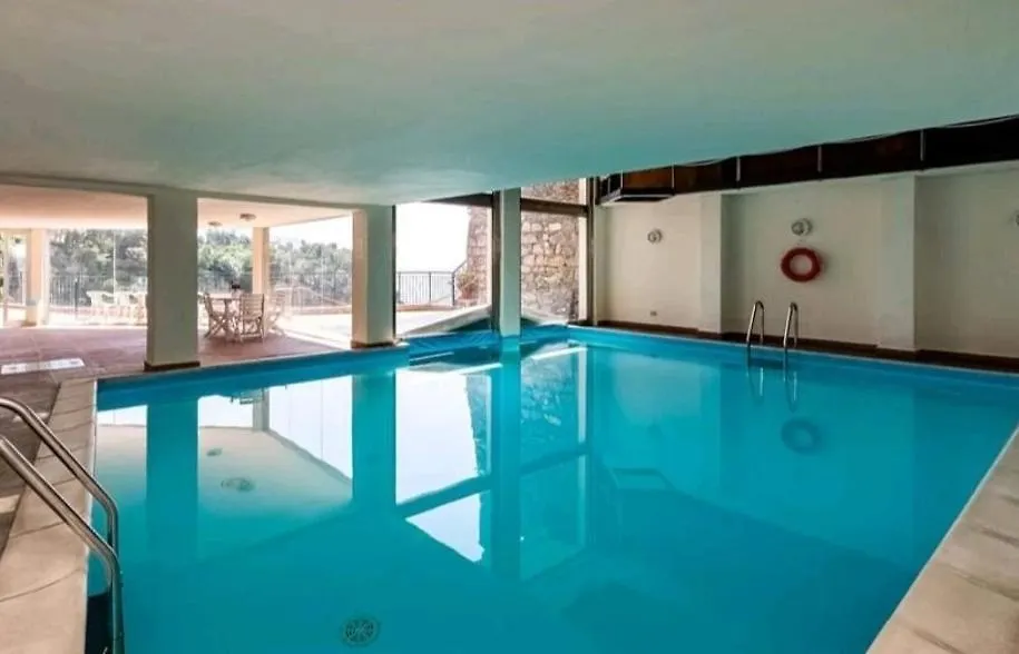 Pieve Ligure A Picco Sul Mare Con Piscina Villa Regina Itálie