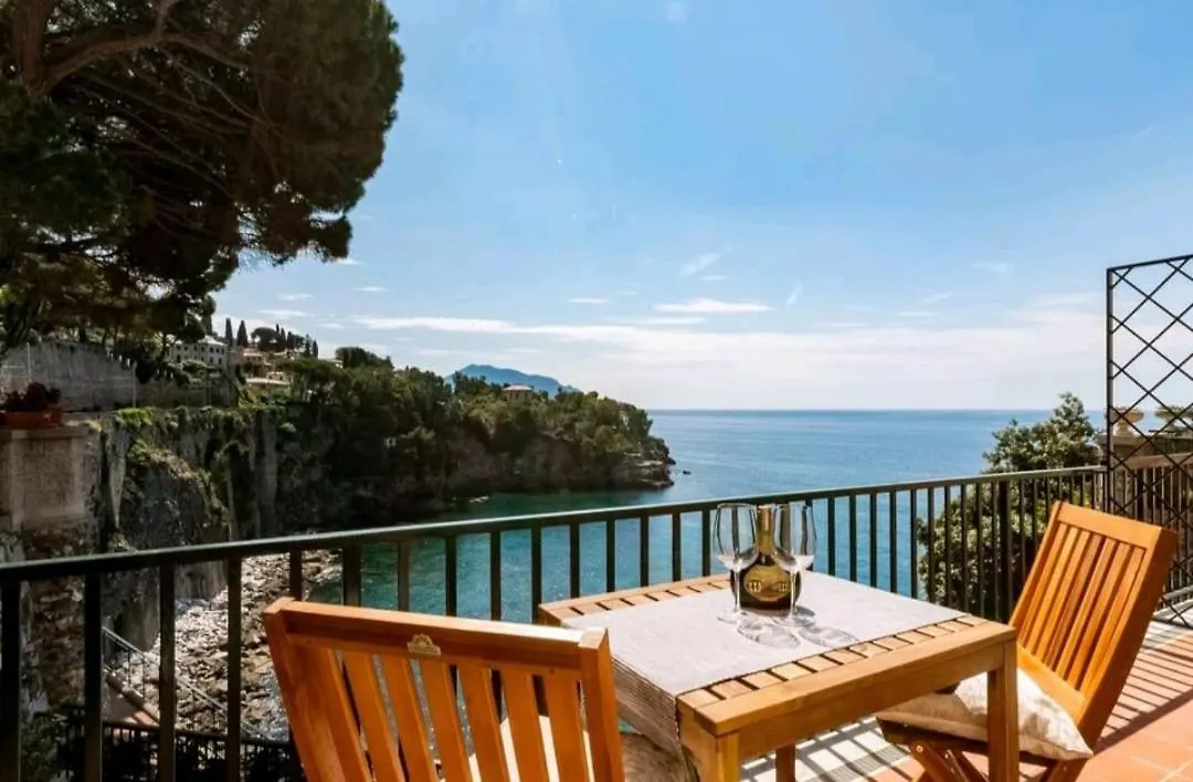 Apartmán Pieve Ligure A Picco Sul Mare Con Piscina Villa Regina Itálie